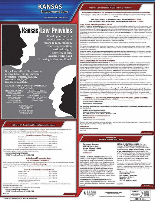Labor Law Poster State Labor Law KS