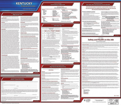Labor Law Poster State Labor Law KY