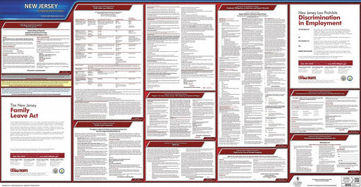 Labor Law Poster State Labor Law NJ