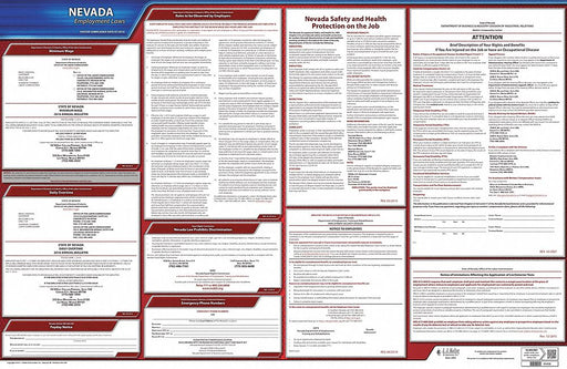 Labor Law Poster State Labor Law NV
