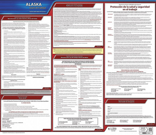 Labor Law Poster State Labor Law AK