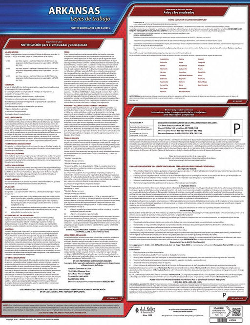 Labor Law Poster State Labor Law AR