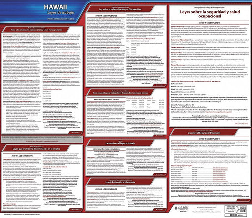 Labor Law Poster State Labor Law HI