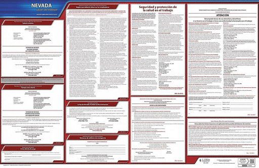 Labor Law Poster State Labor Law NV