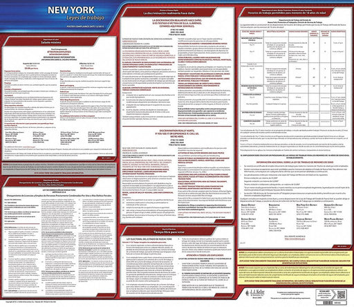 Labor Law Poster State Labor Law NY