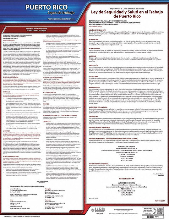 Labor Law Poster State Labor Law PR