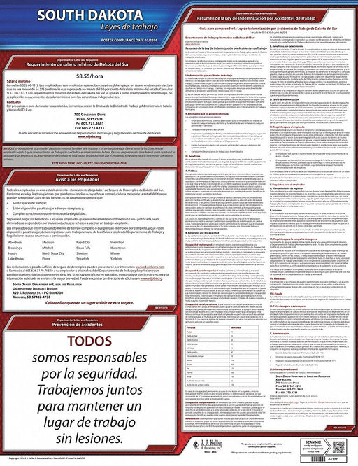 Labor Law Poster State Labor Law SD