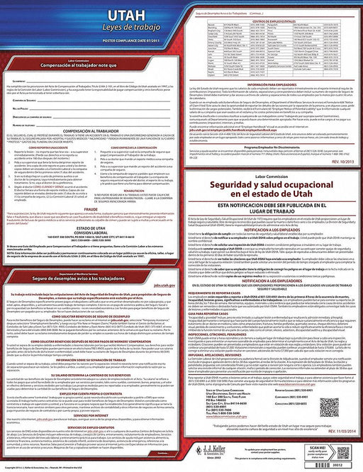 Labor Law Poster State Labor Law UT