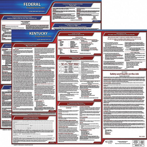 Labor Law Poster English KY Plastic