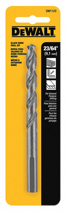 Jobber Drill 23/64 HSS