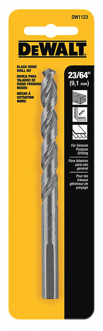 Jobber Drill 23/64 HSS