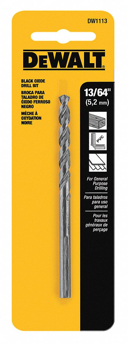 Jobber Drill 13/64 HSS