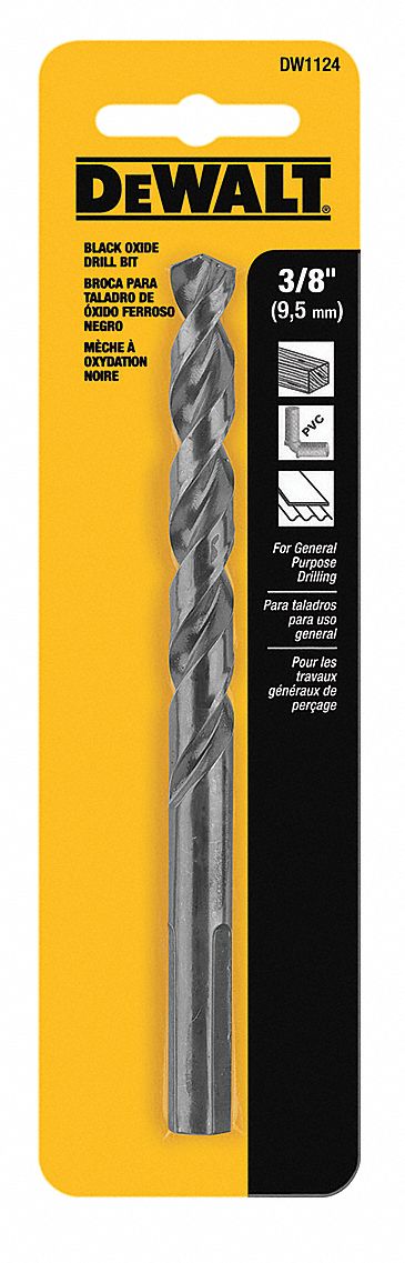 Jobber Drill 3/8 HSS