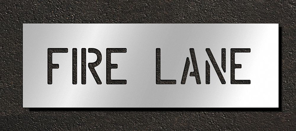 IndividualStencil Message Polyethylene