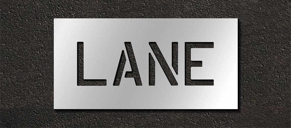 IndividualStencil Message Polyethylene