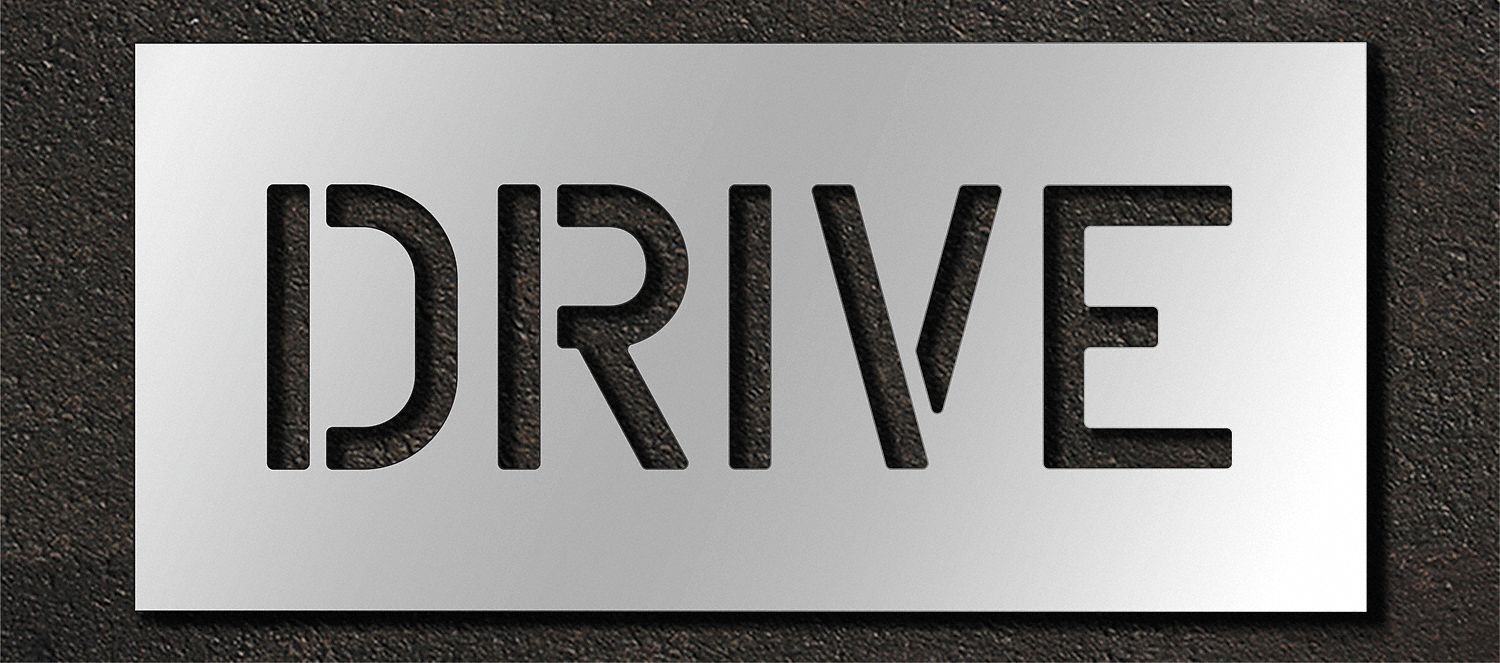 IndividualStencil Message Polyethylene