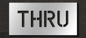 IndividualStencil Message Polyethylene