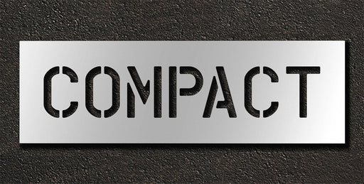 Pavement Stencil Compact 6 in