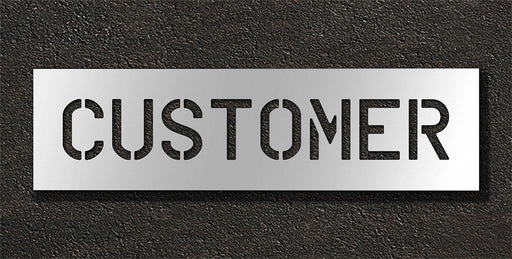 Pavement Stencil Customer 6 in