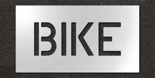 Pavement Stencil Bike 6 in