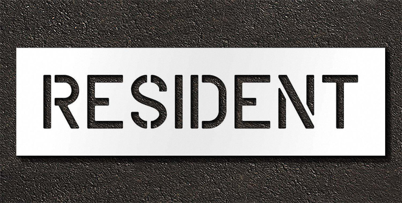 IndividualStencil Message Polyethylene