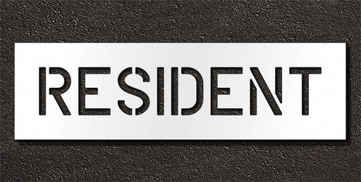 IndividualStencil Message Polyethylene