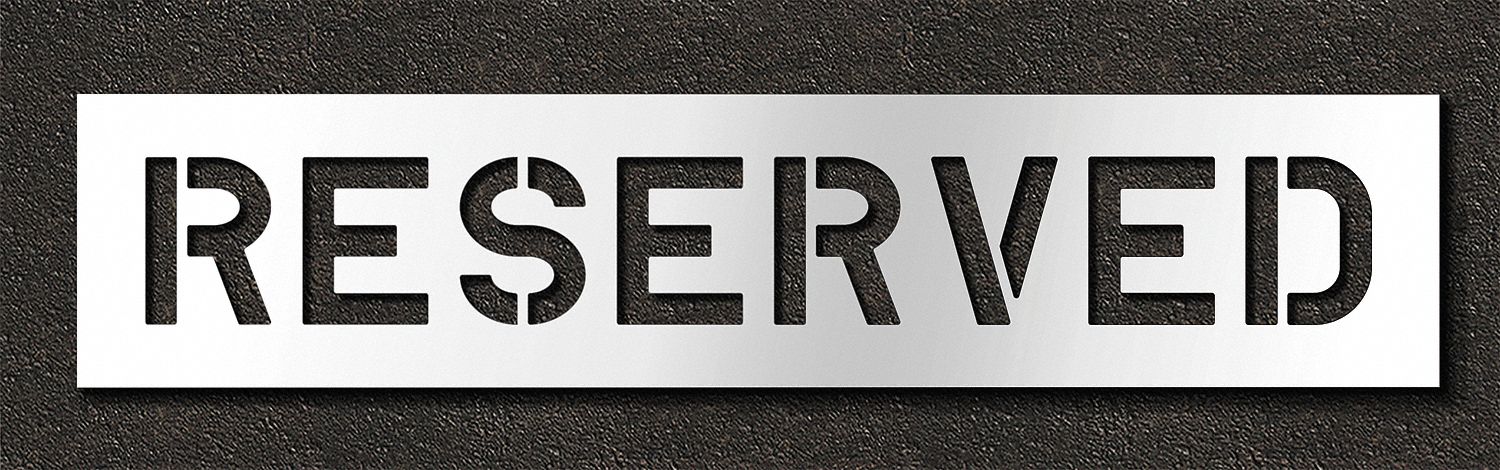IndividualStencil Message Polyethylene