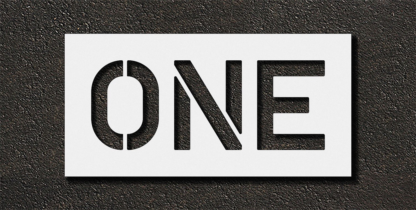 IndividualStencil Message Polyethylene