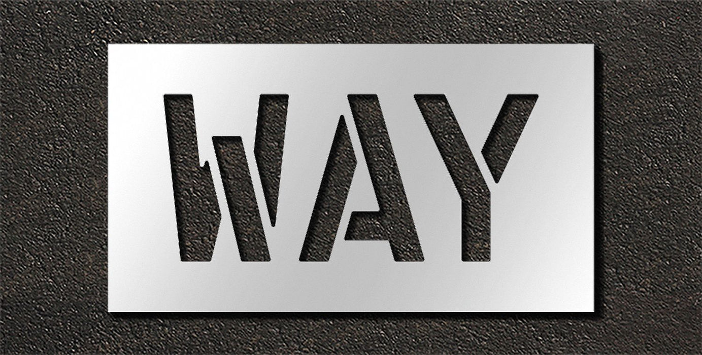 IndividualStencil Message Polyethylene