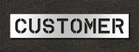 IndividualStencil Message Polyethylene