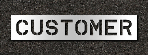 IndividualStencil Message Polyethylene