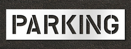 Pavement Stencil Parking 10 in