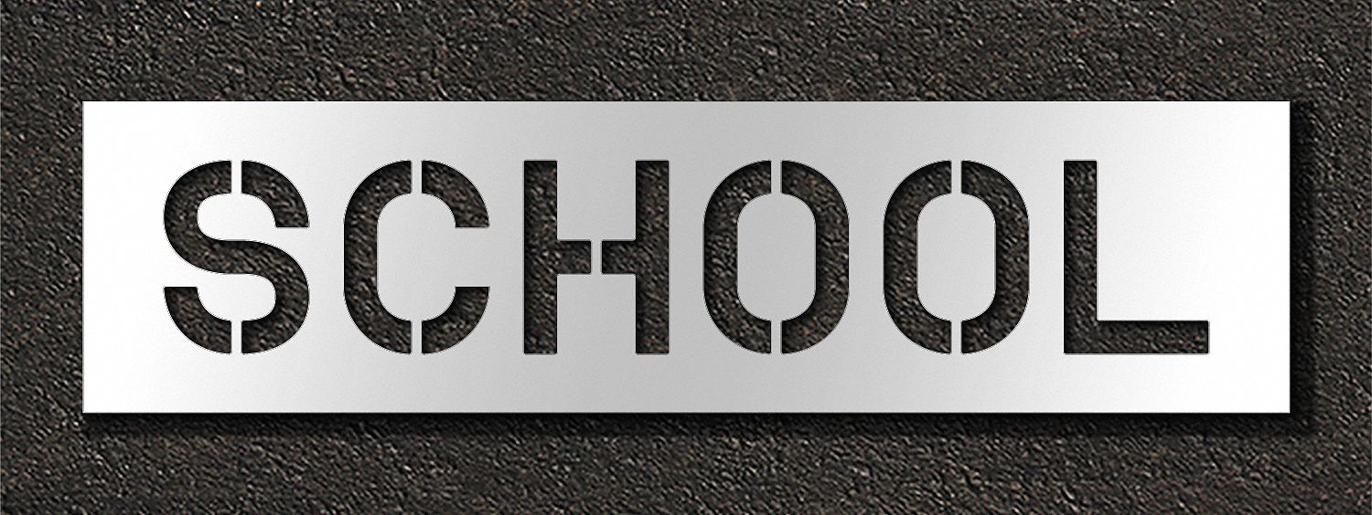 IndividualStencil Message Polyethylene