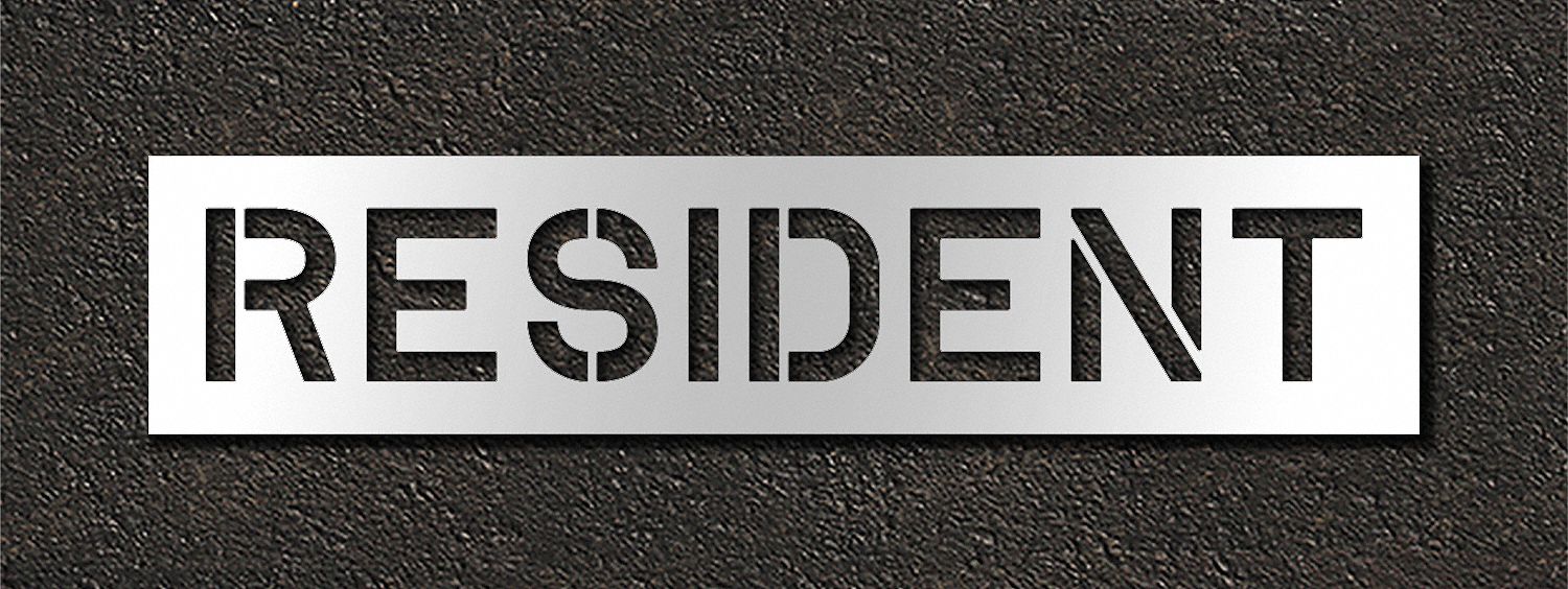 IndividualStencil Message Polyethylene