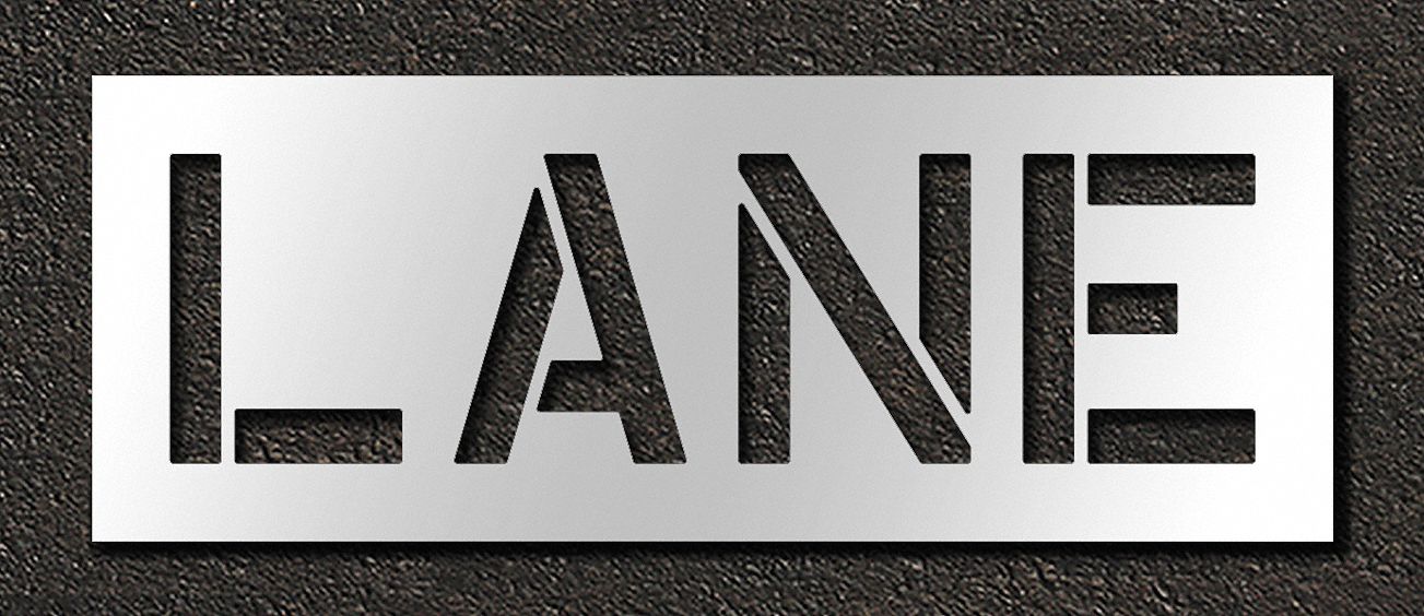 IndividualStencil Message Polyethylene