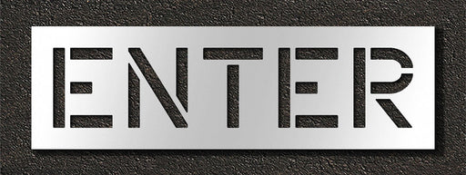 IndividualStencil Message Polyethylene