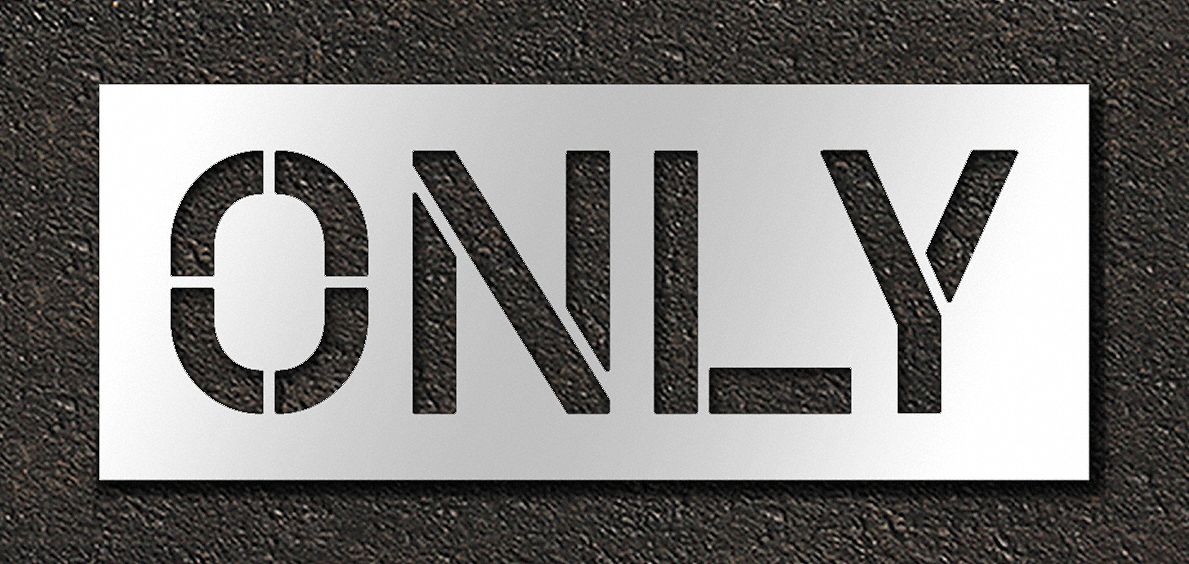 IndividualStencil Message Polyethylene