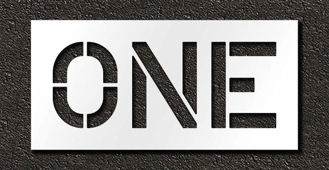 IndividualStencil Message Polyethylene