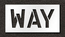 IndividualStencil Message Polyethylene