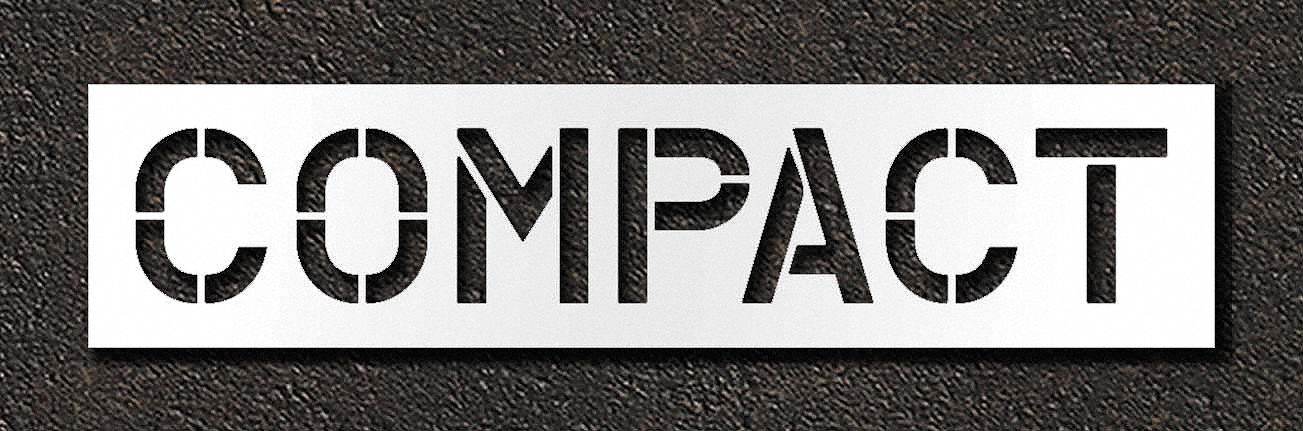 IndividualStencil Message Polyethylene