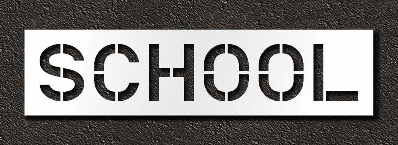 IndividualStencil Message Polyethylene