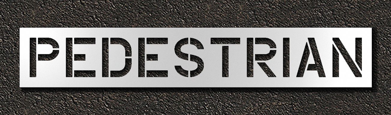 IndividualStencil Message Polyethylene