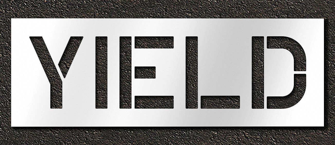 IndividualStencil Message Polyethylene