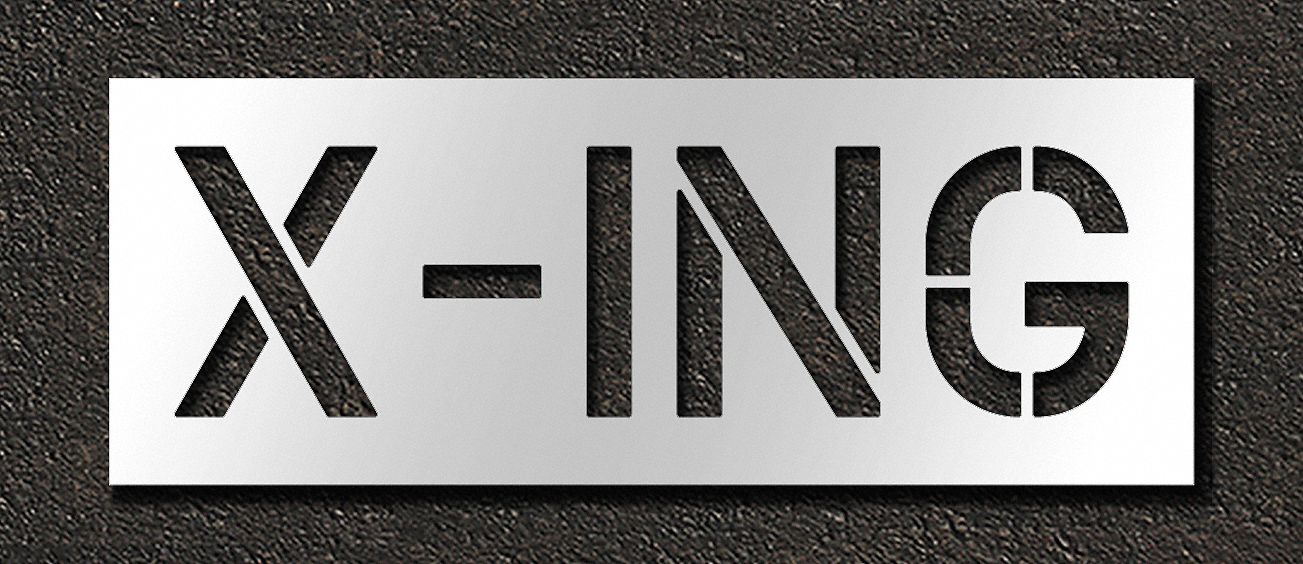 IndividualStencil Message Polyethylene