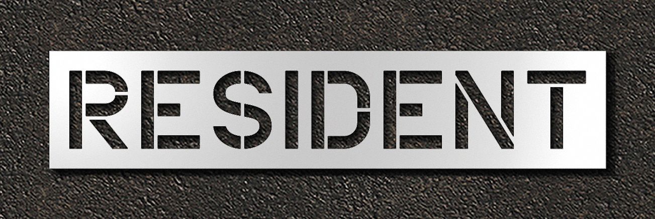IndividualStencil Message Polyethylene