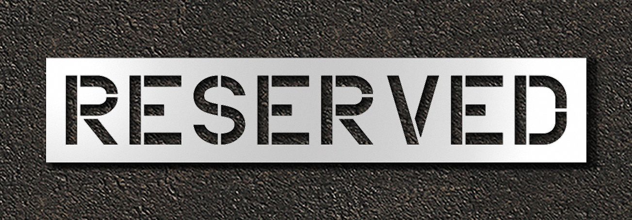 IndividualStencil Message Polyethylene