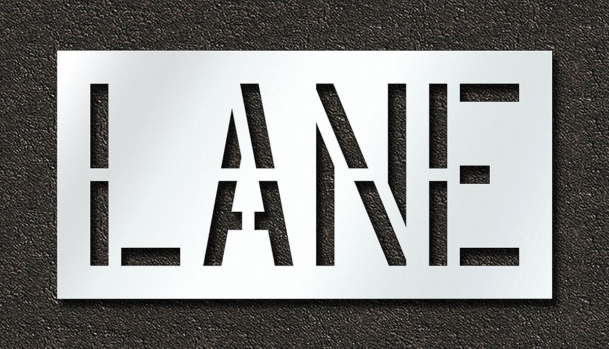 IndividualStencil Message Polyethylene