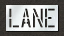 IndividualStencil Message Polyethylene