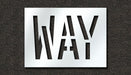 IndividualStencil Message Polyethylene
