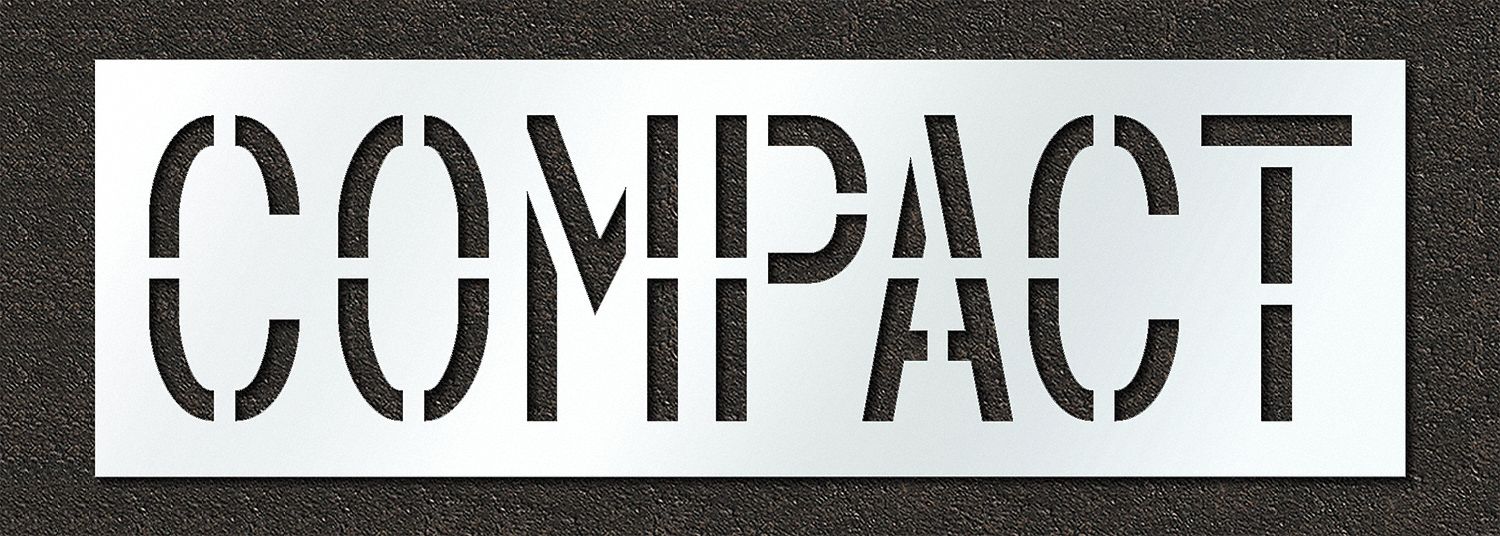 IndividualStencil Message Polyethylene